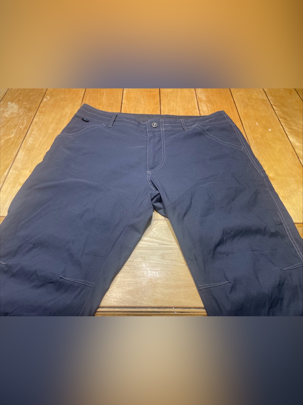 Kuhl Renegade Pants Color Koal Size 36x32 Technical Hiking Outdoor Gorpcore